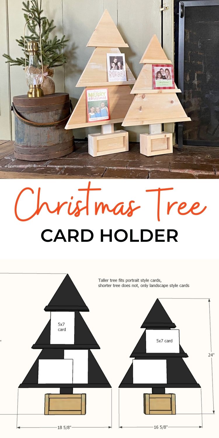 Christmas Tree Card Holder