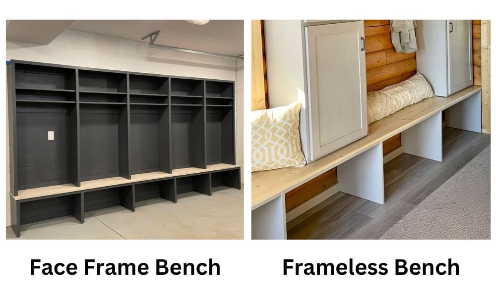 mudroom bench options