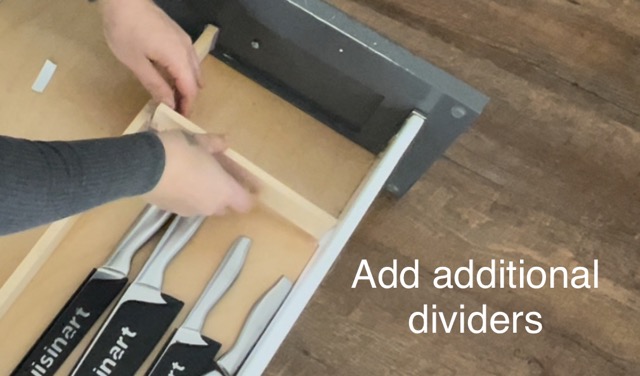 diy wood organizer drawer