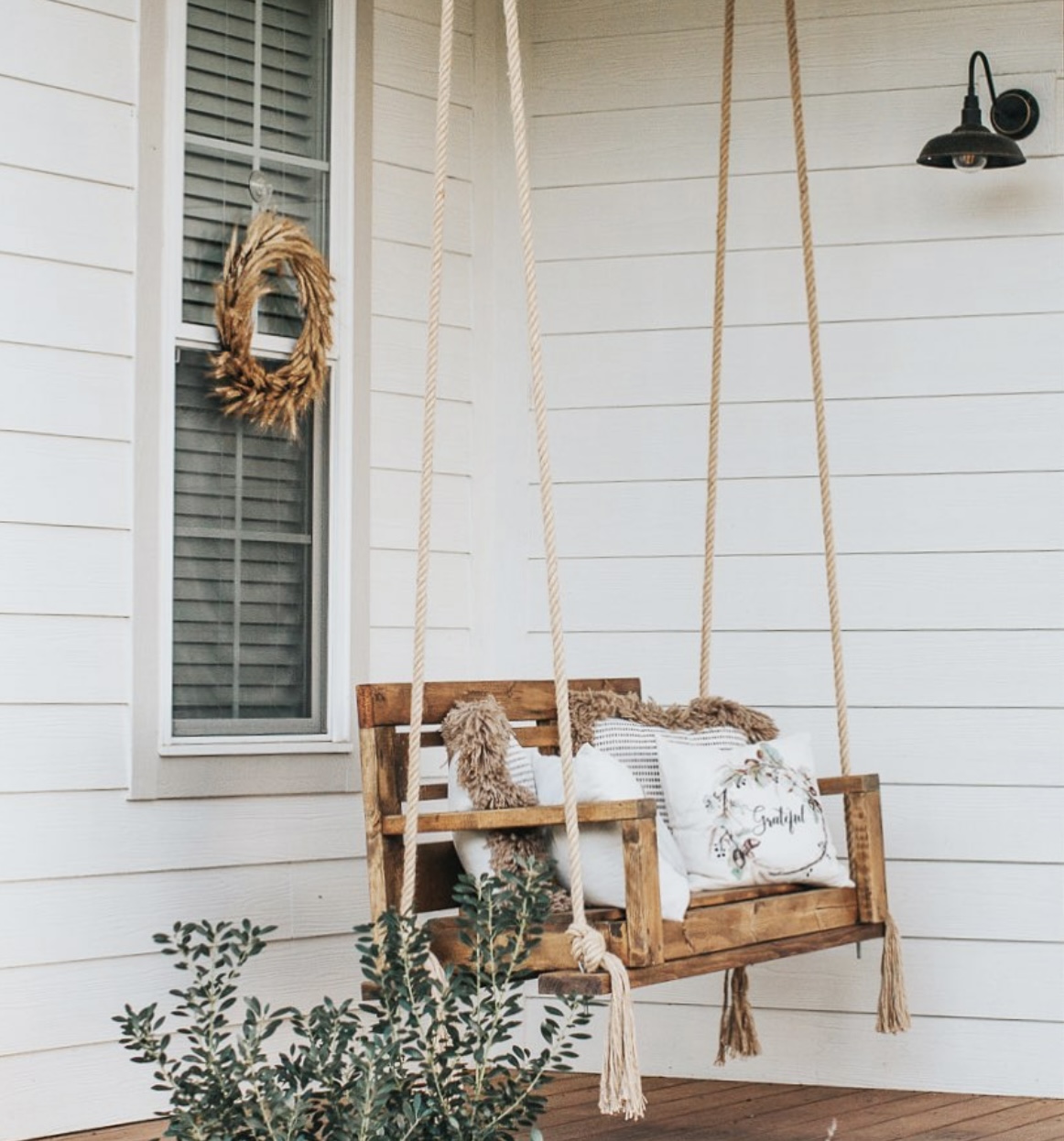 diy porch swing