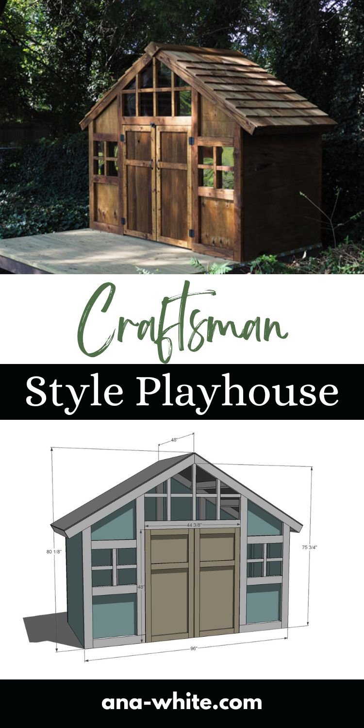 Craftsman Style Playhouse