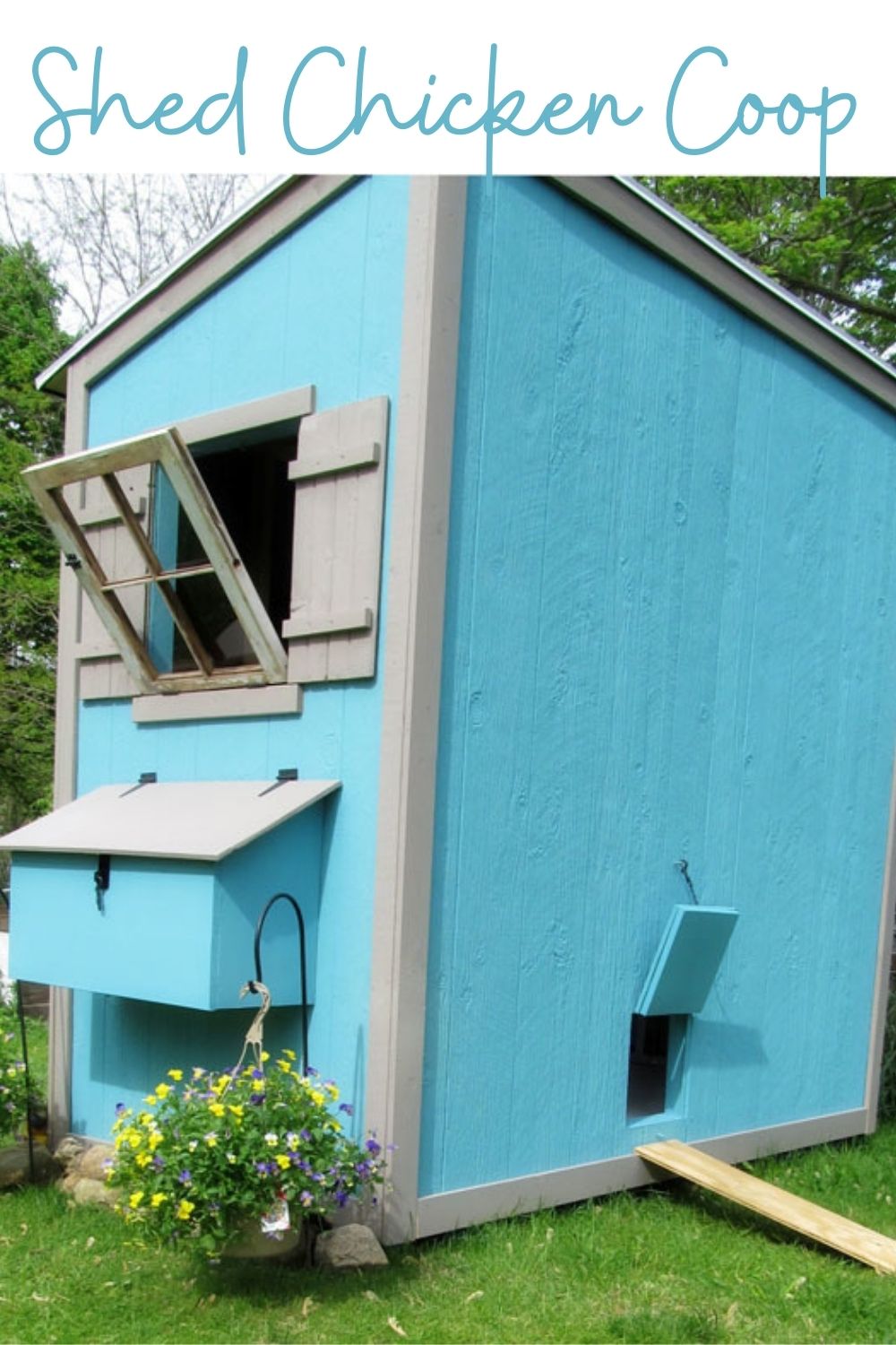 DIY Shed Chicken Coop