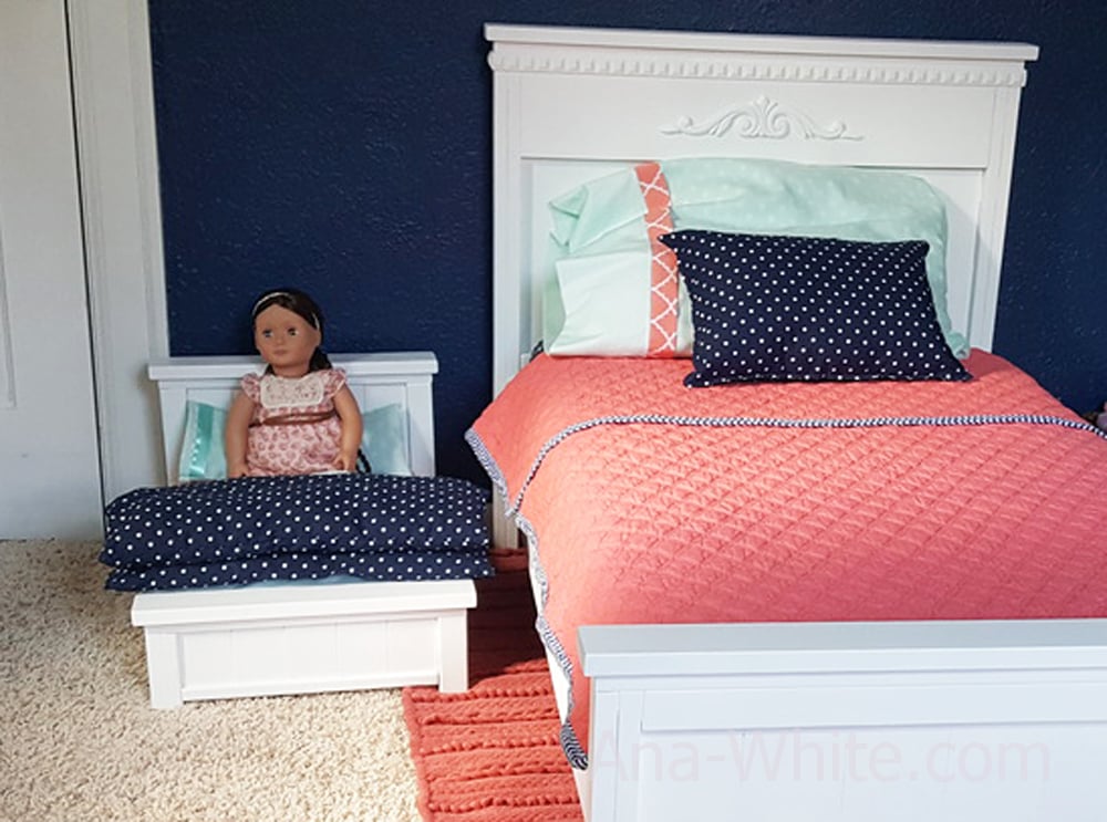 american girl doll bed