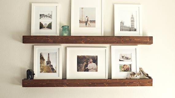 beam ledge floating shelf