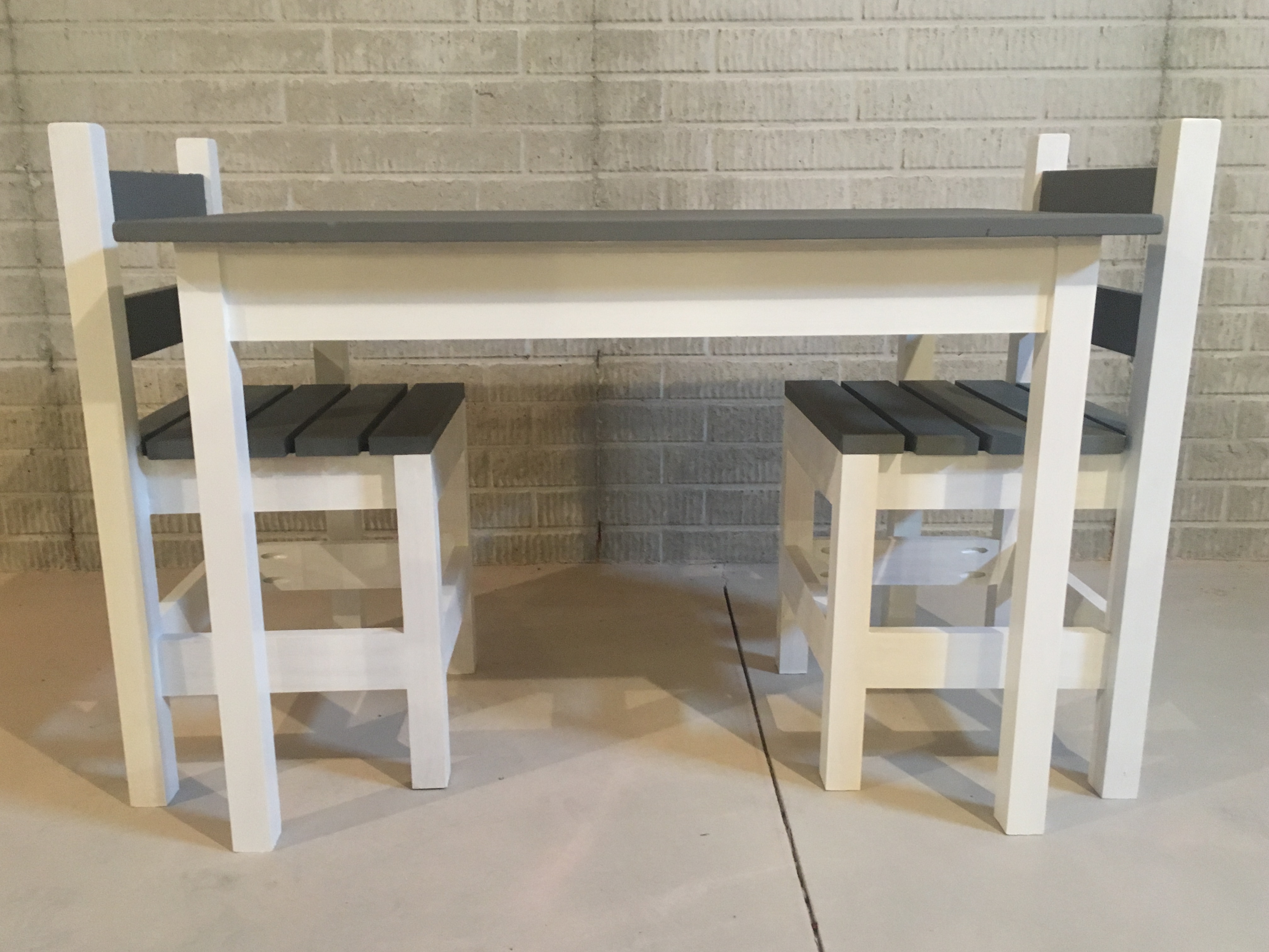 small table and chairs diy