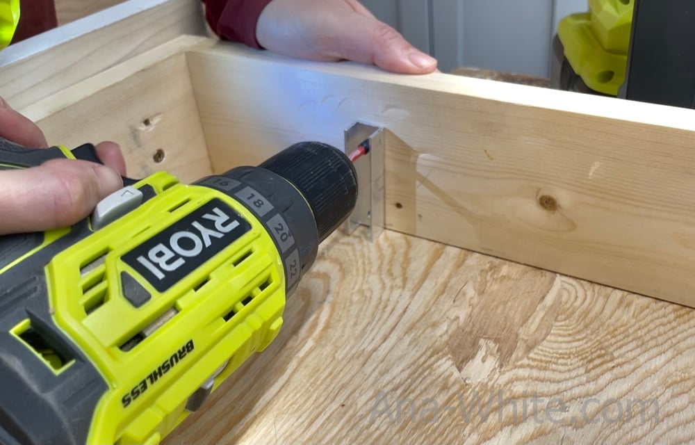 diy drawer divider attaching hardware