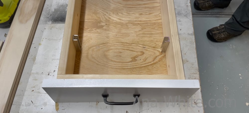 diy drawer divider hardware attached