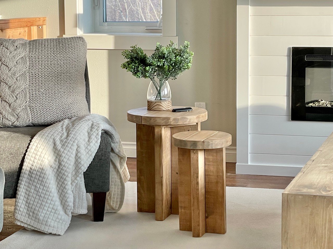 modern end table plans