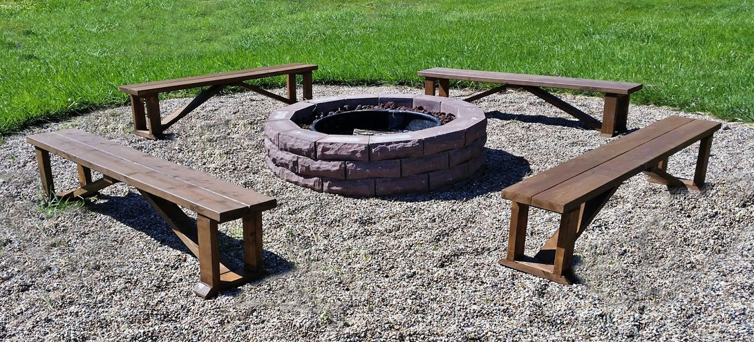 firepit benches