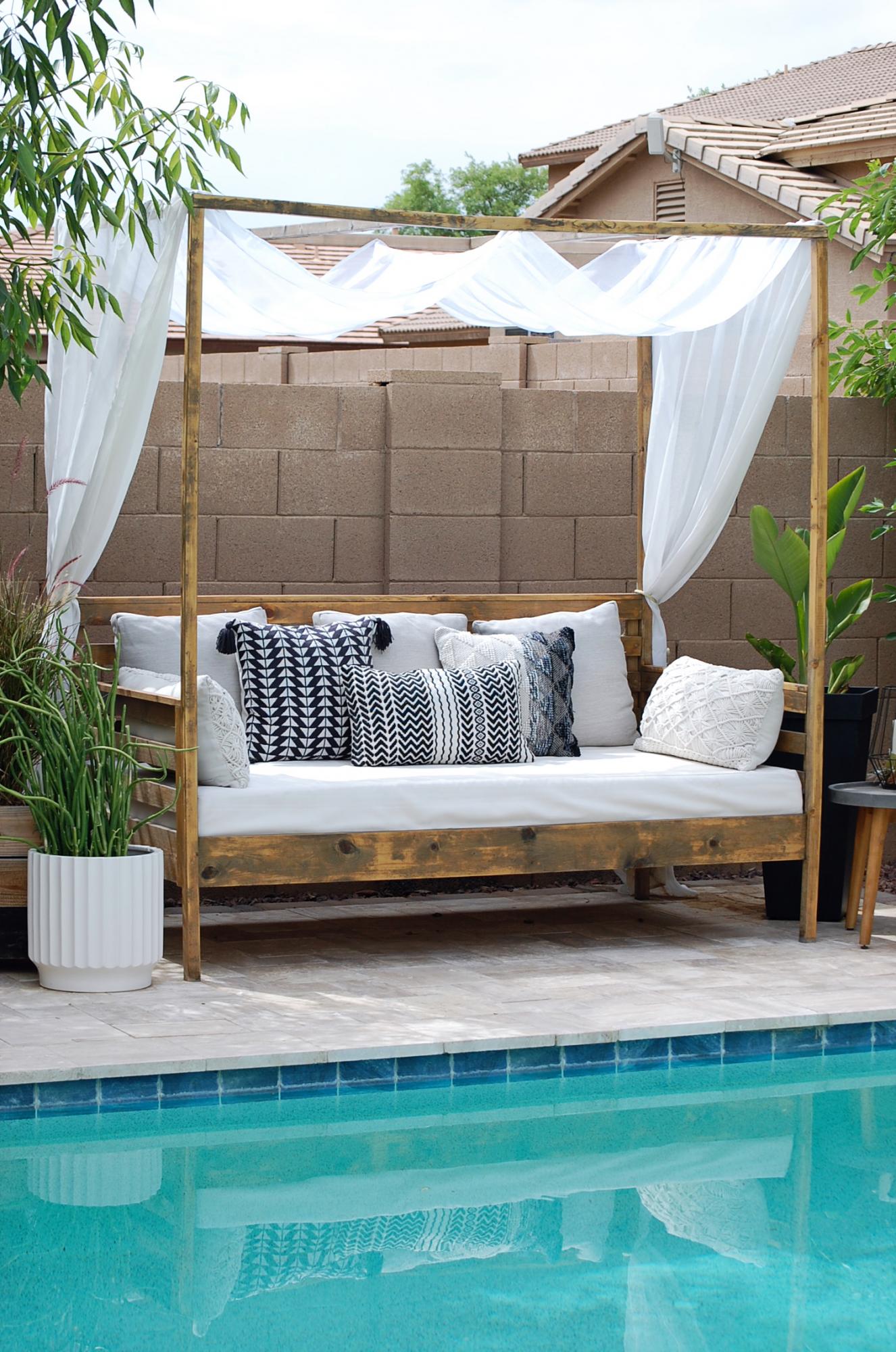 diy canopy daybed