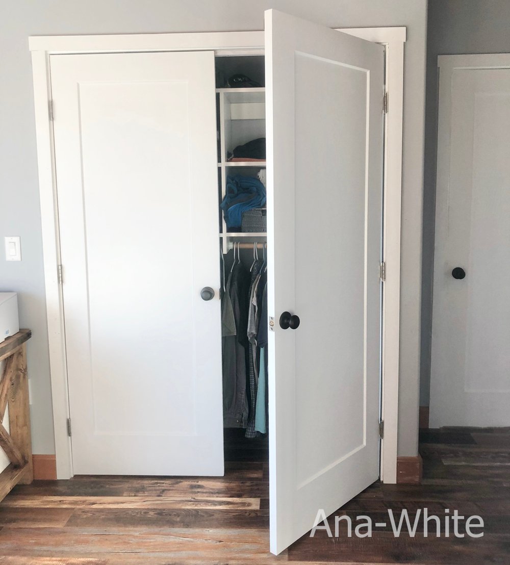 French Closet Doors | Ana White