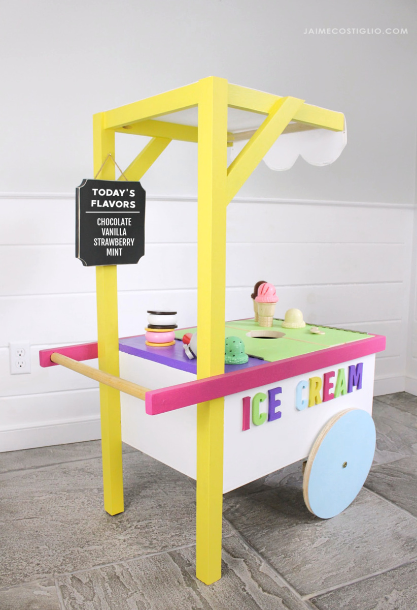 play ice cream cart