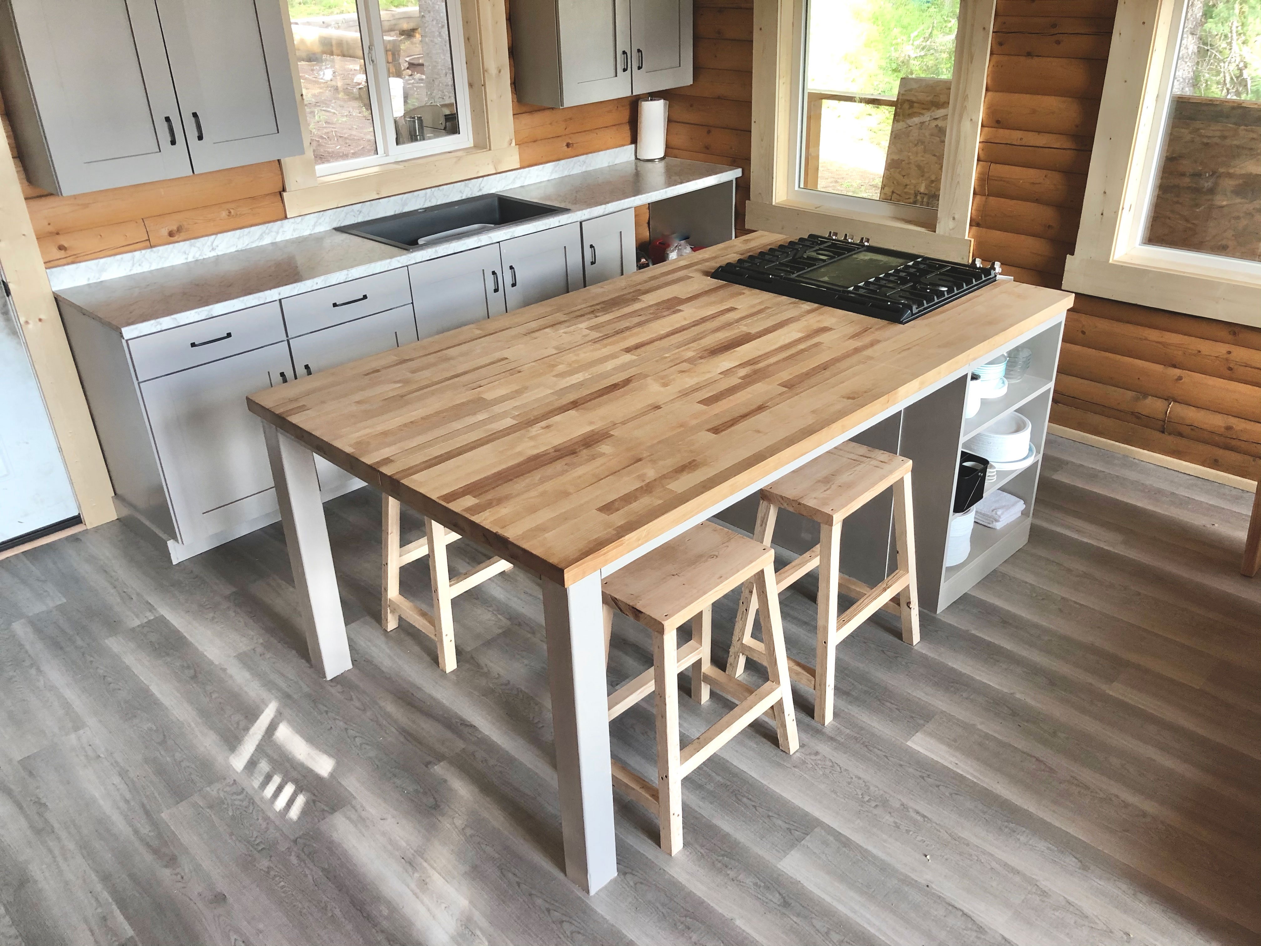 kitchen island for gathering