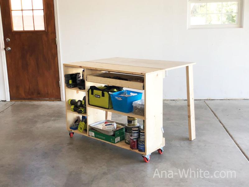 diy workbench for small space