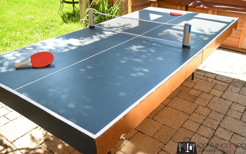 diy ping pong table