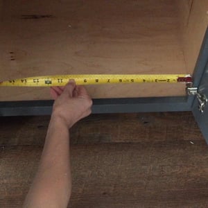 measure the opening