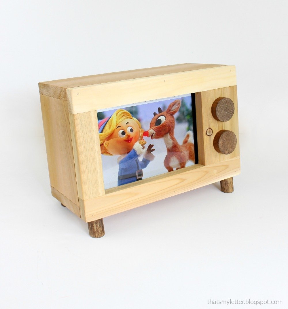 tabet holder diy wood tablet holder retro tv