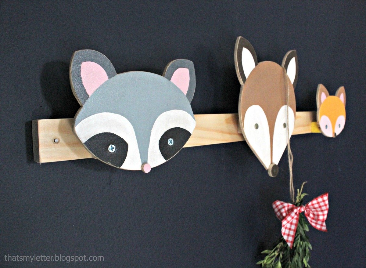 Woodland Animal hooks