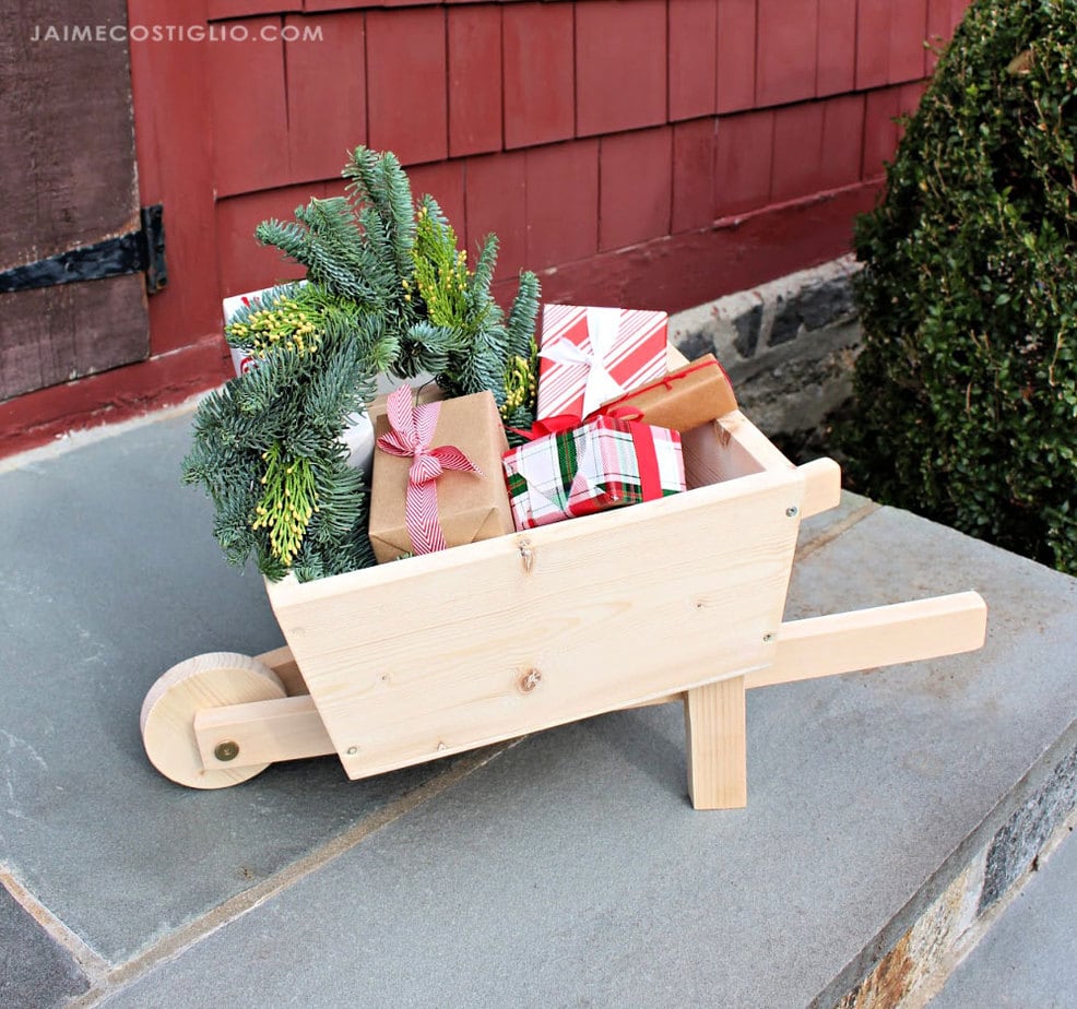 kids wheelbarrow plans