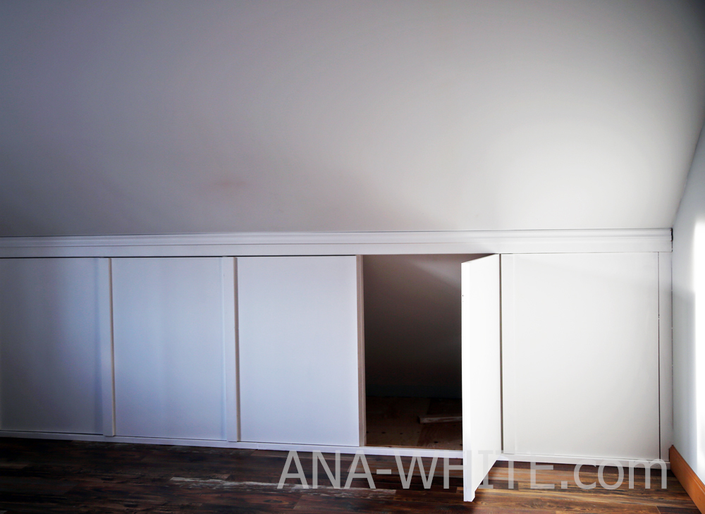 Hidden Door Knee Wall Ana White