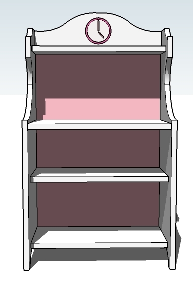 Cute Play Pie Hutch