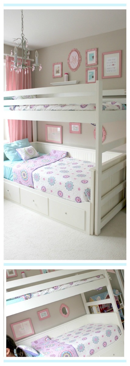 Me Christchurch Compatibel met Camp Loft bed - modified | Ana White