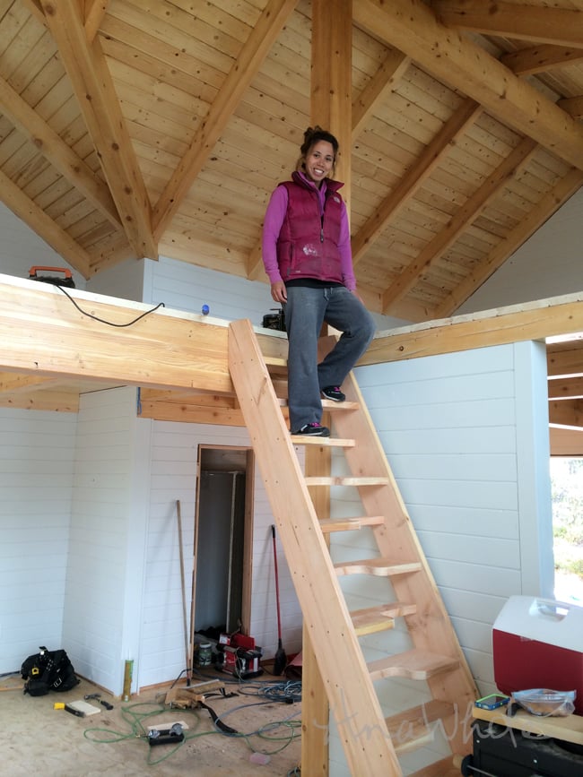 Loft Stairs - Alternating Tread Space Saving Stairs for Loft