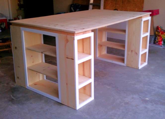 Modern Craft Table *tweaked*