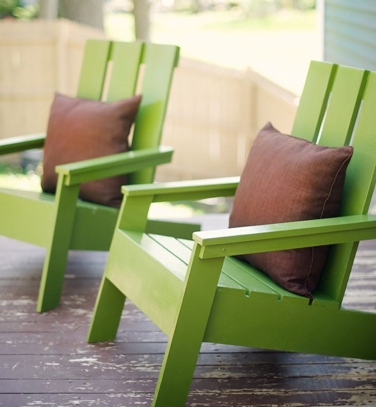 Modern Adirondack Chair Ana White