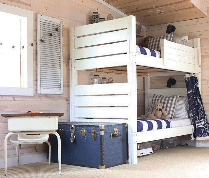 plywood bunk bed design