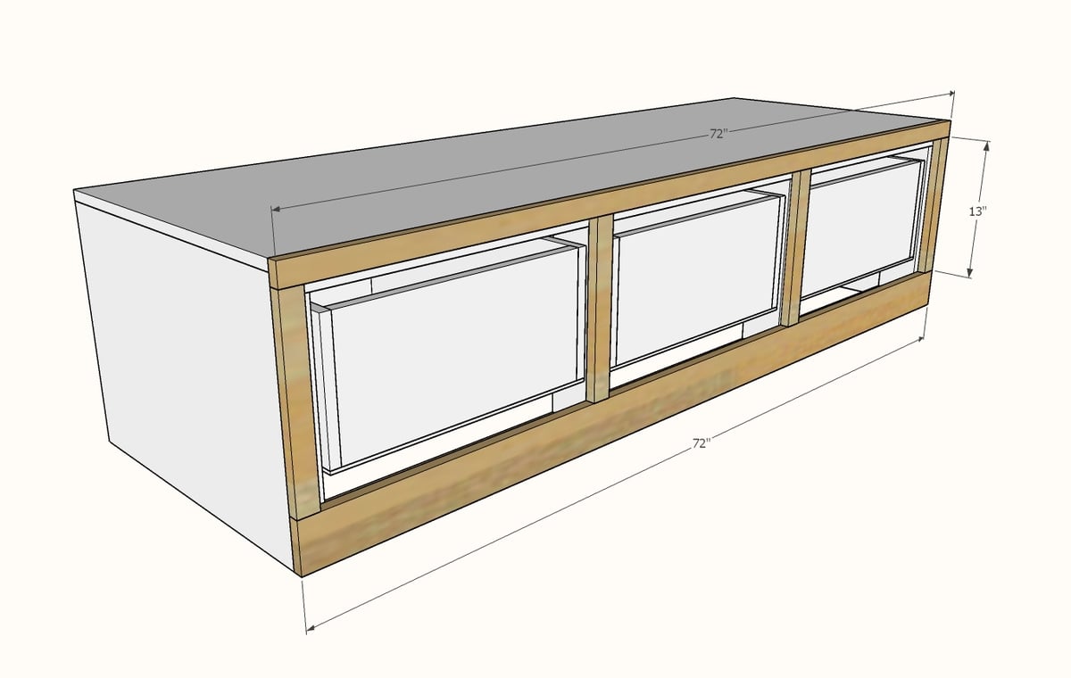 Featured image of post Ana White Entryway Bench : Shop wayfair for all the best entryway white benches.