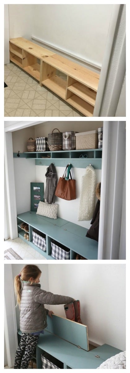 Featured image of post Turning A Closet Into A Mudroom