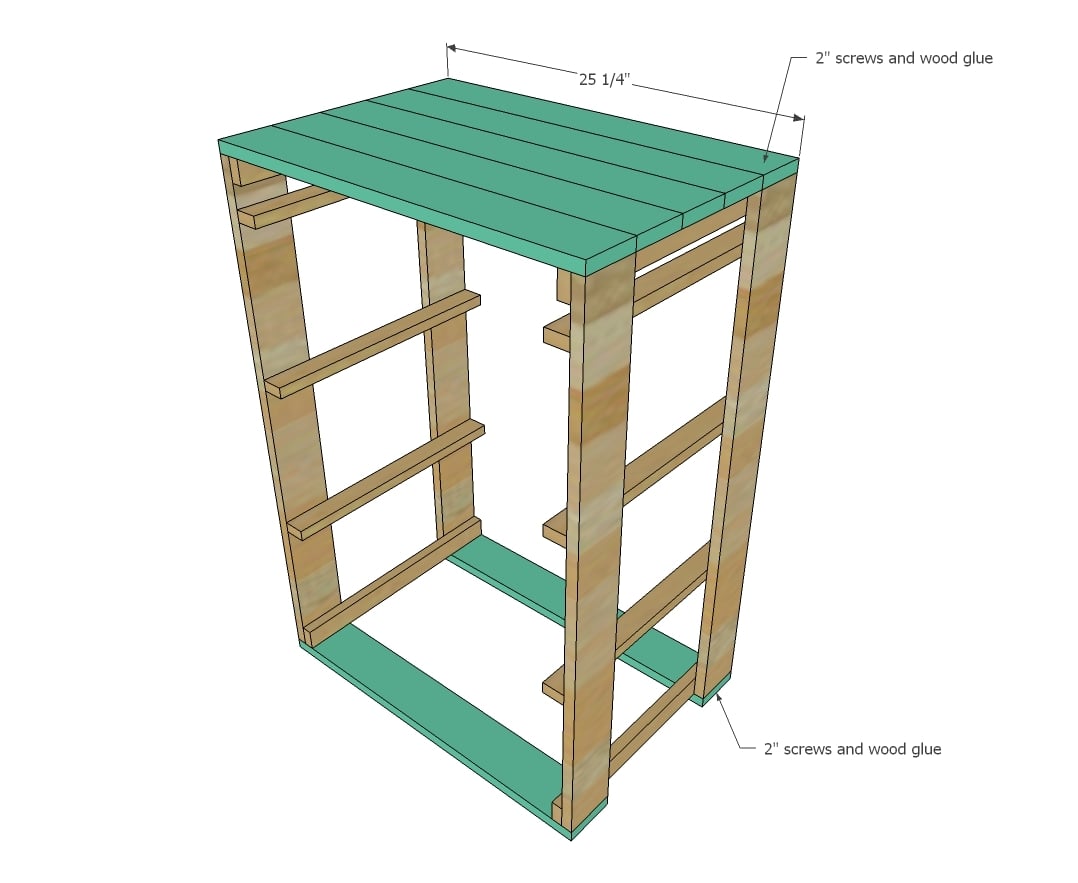 DIY Laundry Basket Organizer (Built In)