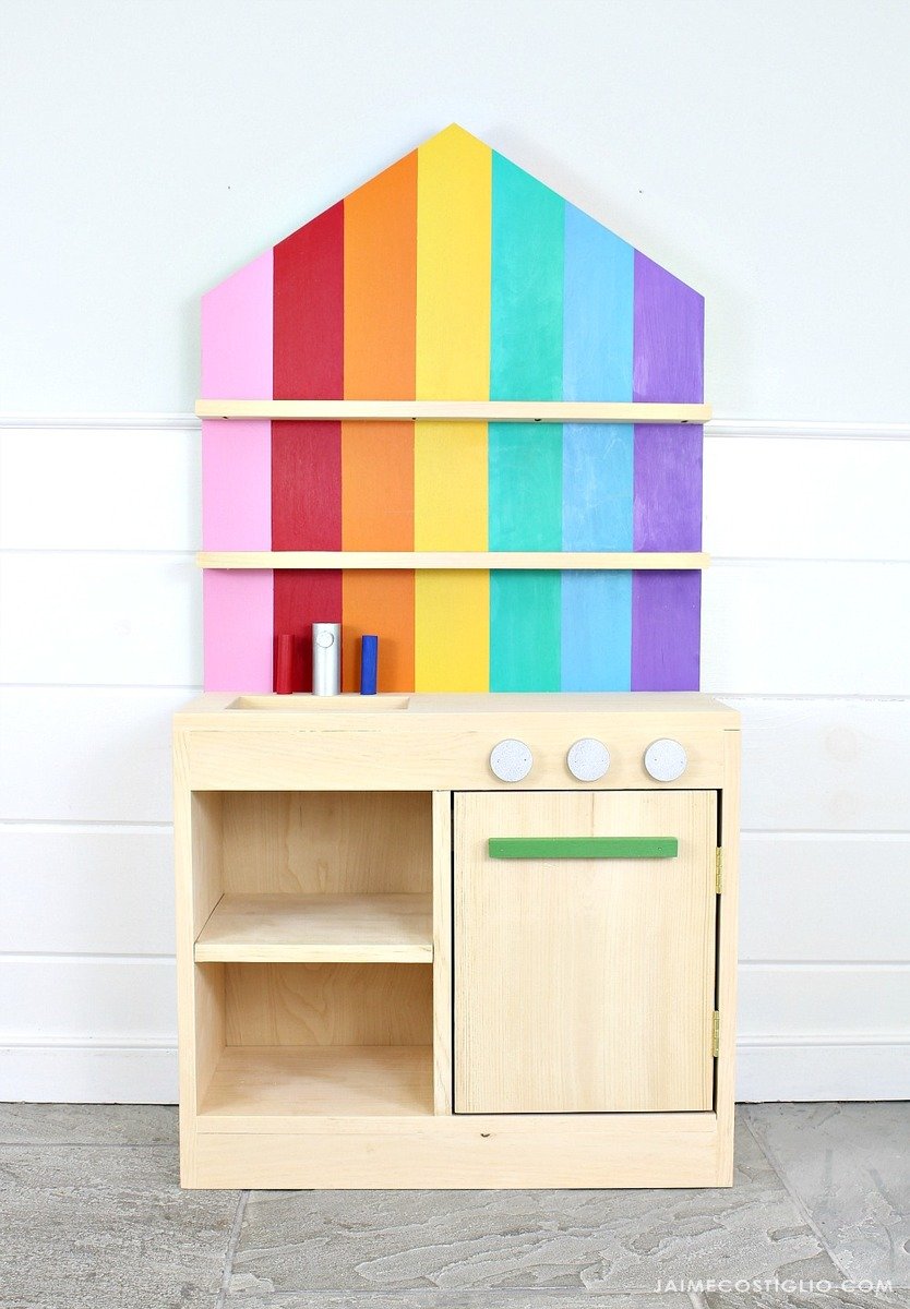 wood play kitchen plans free