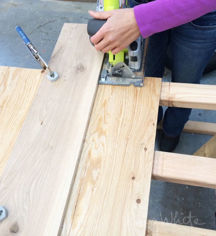 cutting plywood with a circular saw