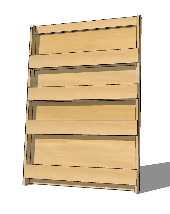 Book Or Magazine Ladder Shelf Ana White