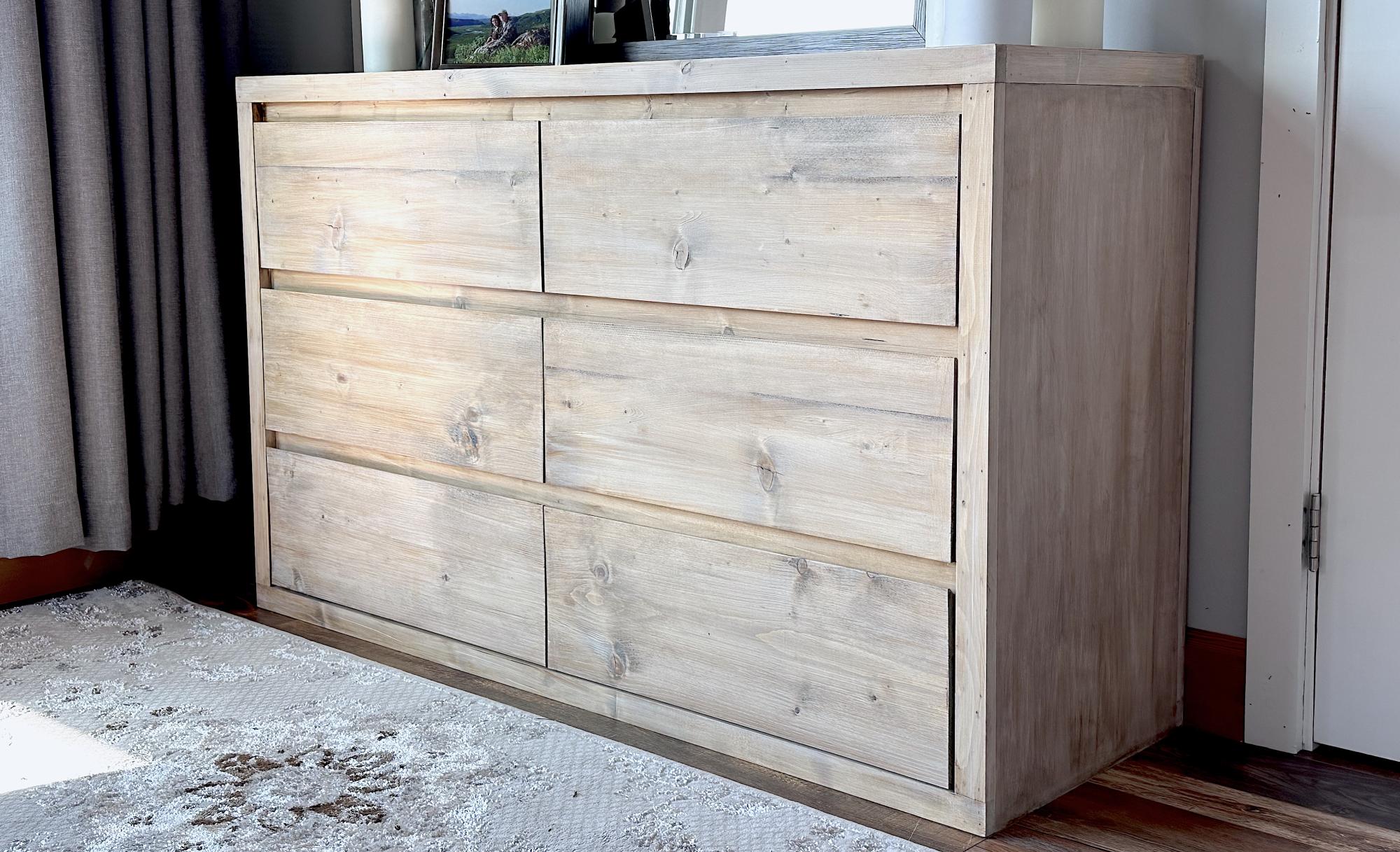 minimalist modern dresser plans