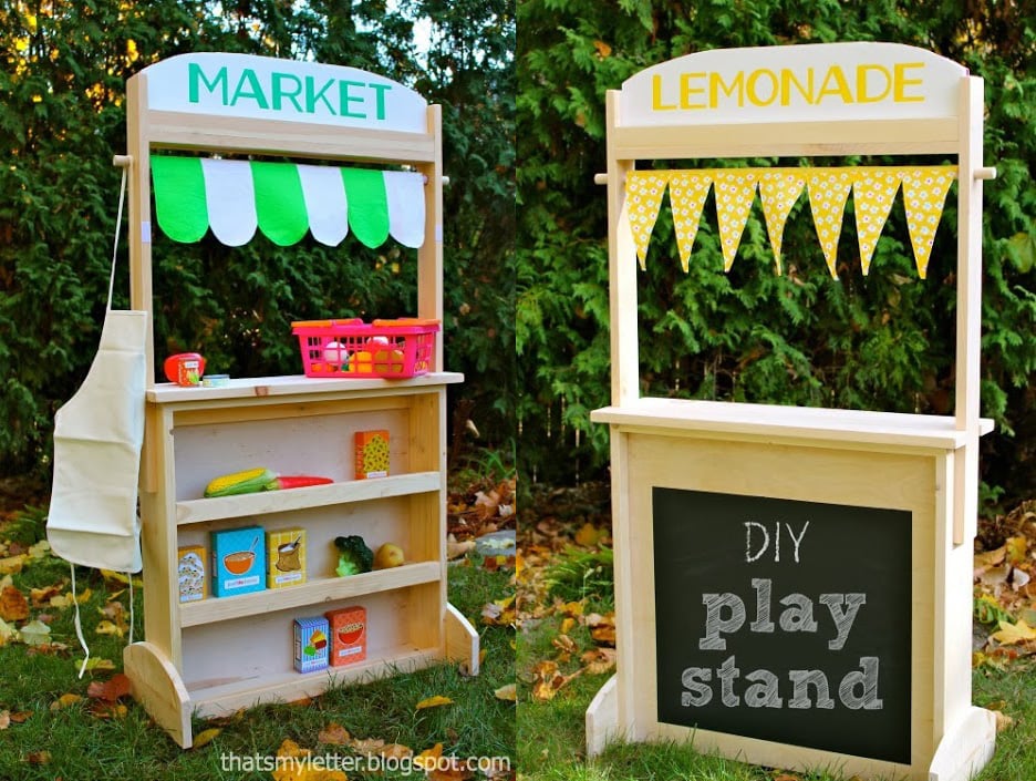 market stand toy lemonade stand plans