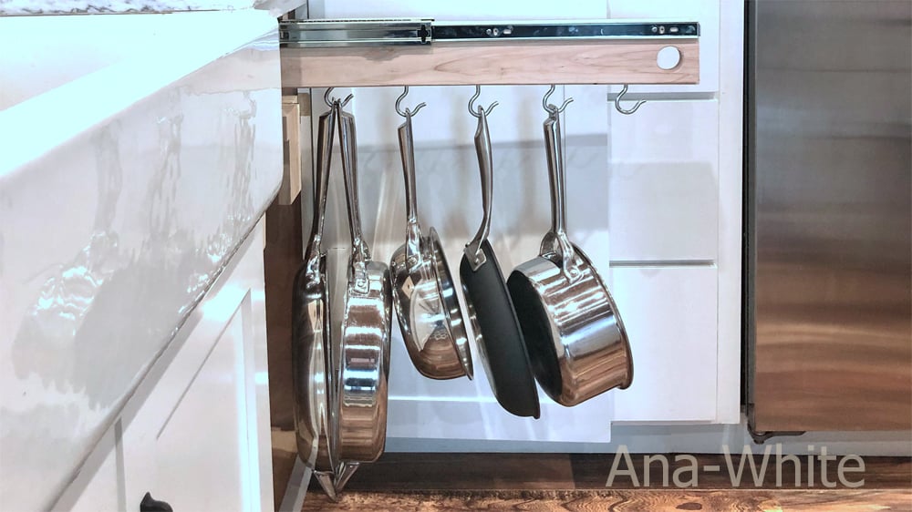 20 in Pullout Cookware Organizer