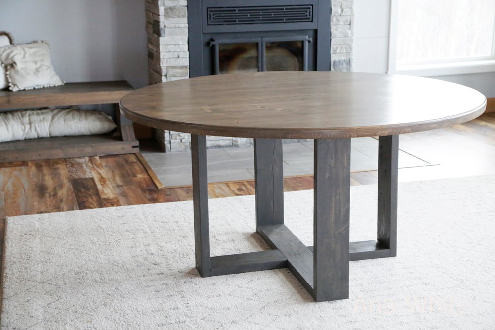 Diy Round Coffee Table