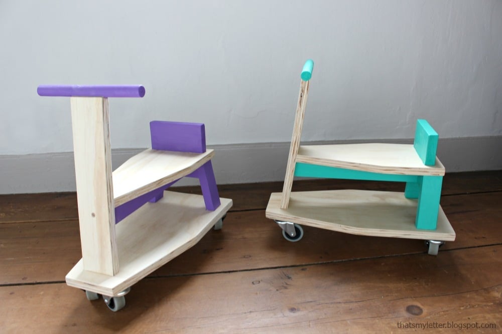 wooden scooter for toddlers