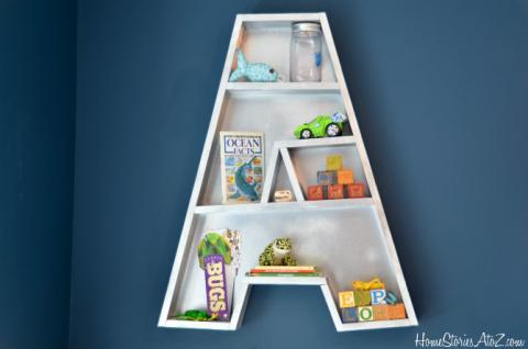 Decorative Letters for Shelf 