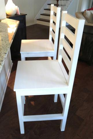 Counter Height Bar Stool Ana White, Diy Bar Stool With Back Plans