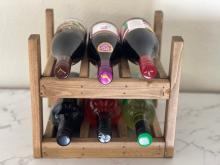 simple wine rack plans