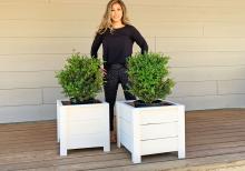 Small Raised Planter Stands