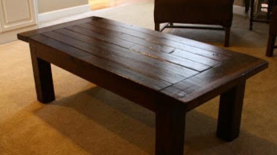 easy to build coffee table