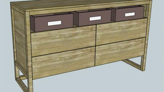 Finea 4-Drawer Dresser