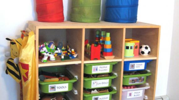 IKEA Trofast Toy Bin Storage Hacked- Playroom Project 1!
