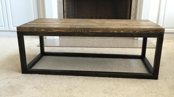 rectangle coffee table plans