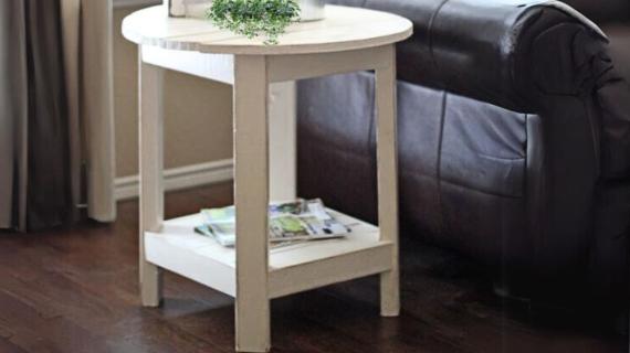 round end table